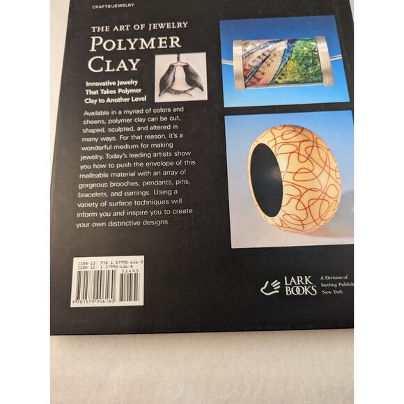 Books Polymer Clay Lot Of 2 The Art Of Jewelry poly Clay+Poymer Clay Jewelry - Picture 6 of 10